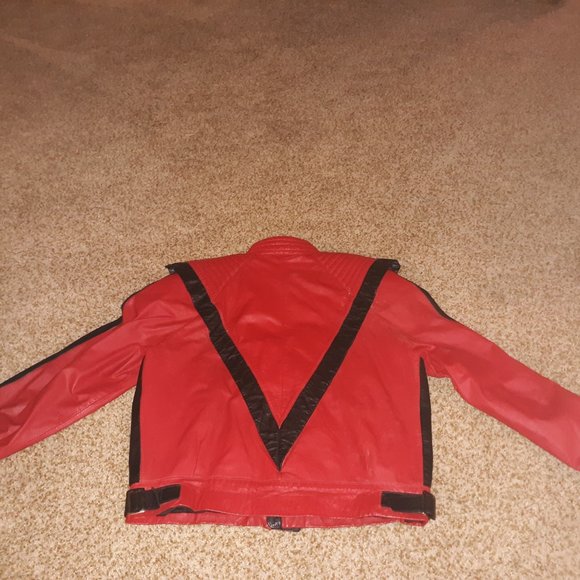Michael Jackson Thriller Leather Jacket 42 Mens S/M - Picture 4 of 9